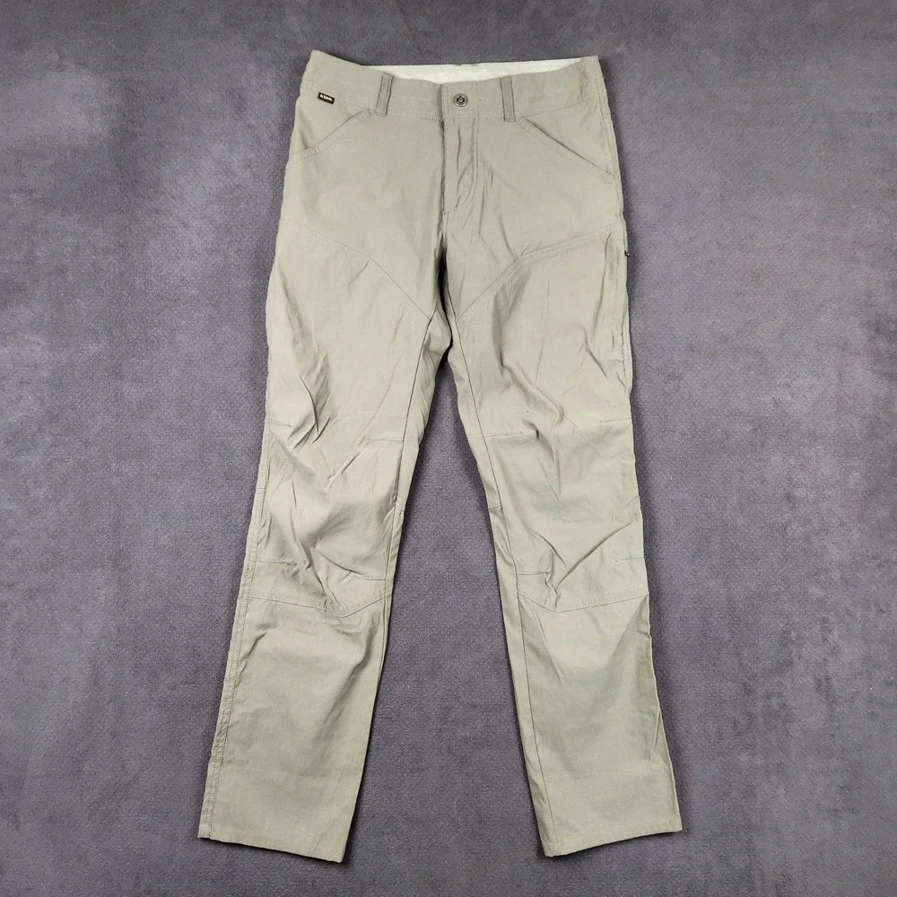 KUHL Renegade Pants Mens 32x34 Klassik Fit Khaki Technical Stretch 5120